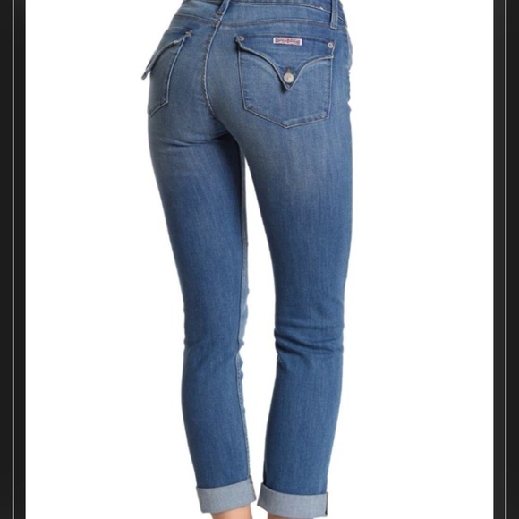 Hudson Jeans Bacara Rolled Cuff Skinny Jeans Sz 26 - Picture 1 of 12